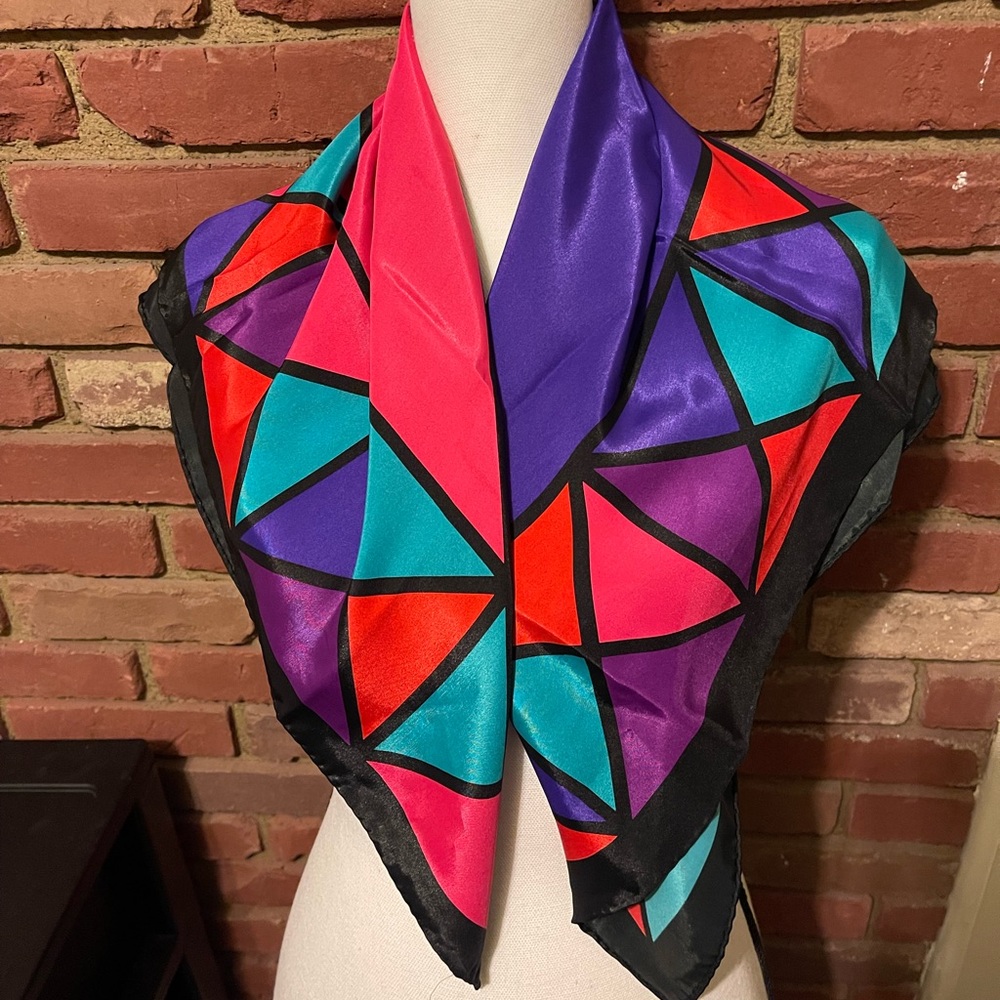 Vintage silk scarf
